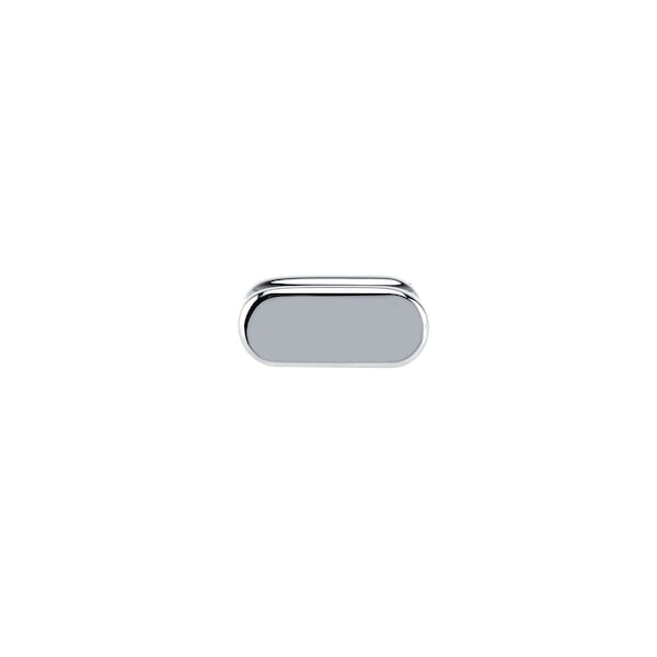 Richelieu 5/8 in (16 mm) Center-to-Center Chrome Contemporary Cabinet Pull - 788616140