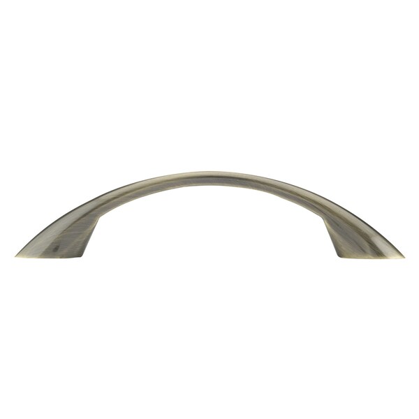 Richelieu 3-3/4 in. (96 mm) Center-to-Center Antique English Contemporary Drawer Pull - BP65017AE