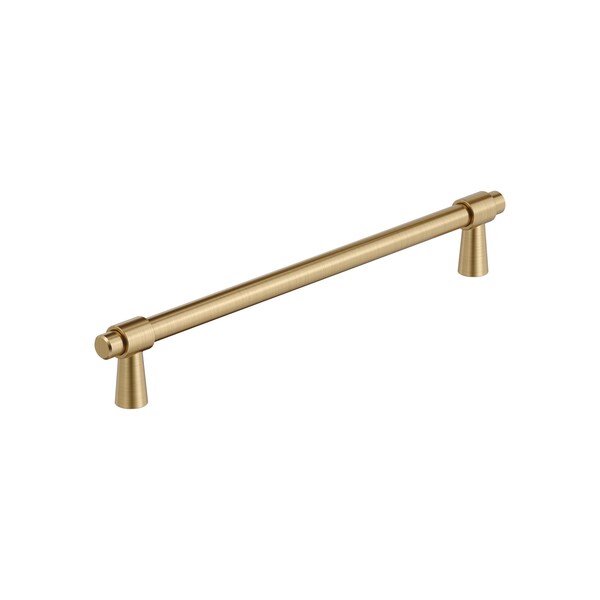Amerock Destine 7-9/16 inch 192mm Center-to-Center Champagne Bronze Cabinet Pull - BP36901CZ