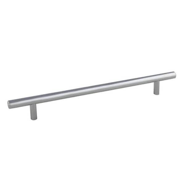 Crown 28-1/4" Bar Cabinet Pull with 25-1/5" Center to Center Stainless Steel Finish - CHP128SS