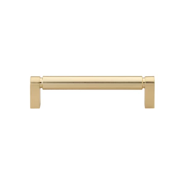 Gliderite Hardware 5 in. Center to Center Smooth Bar Pull - 4787-128-CHPG, 25PK - 4787-128-CHPG-25