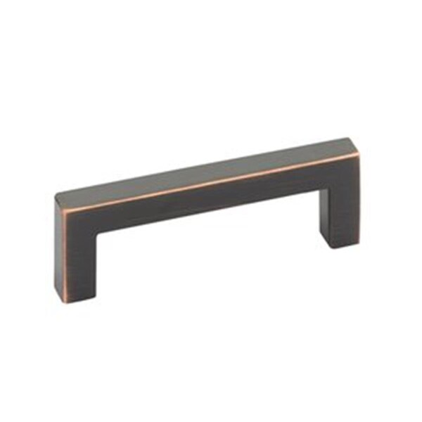 Patioplus 4 in. Center to Center Warwick Cabinet Pull, Flat Black - PA2005135