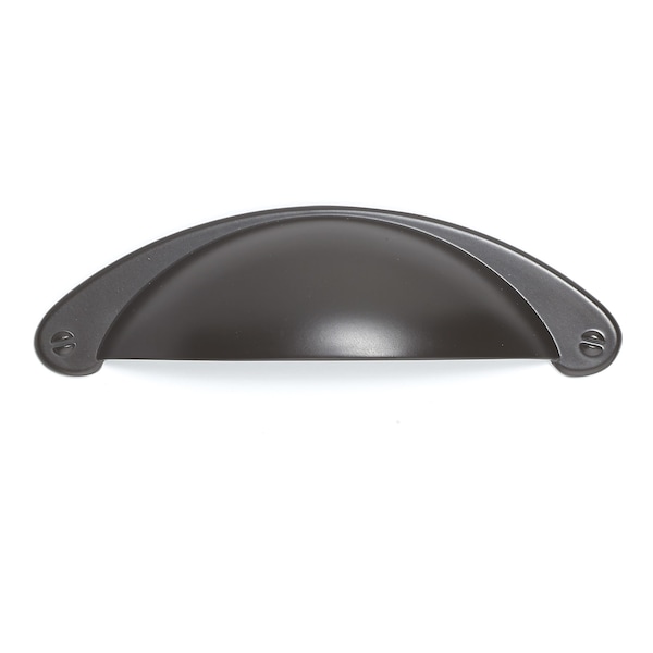 Richelieu 3 in. (76 mm) Center-to-Center Oil-Rubbed Bronze Traditional Cup Pull - BP82333ORB