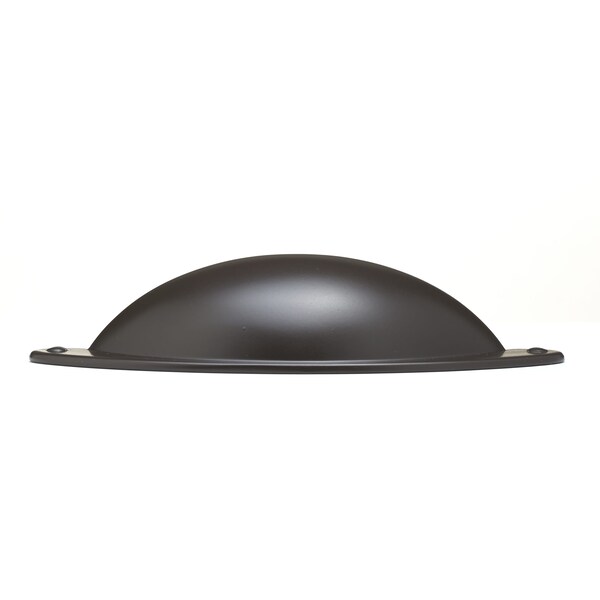 Richelieu 3 in. (76 mm) Center-to-Center Oil-Rubbed Bronze Traditional Cup Pull - BP82333ORB
