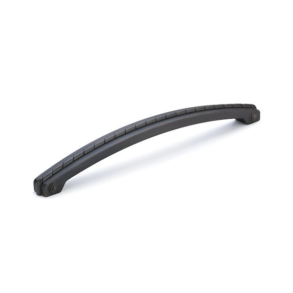Richelieu 12 in. (305 mm) Center-to-Center Brushed Oil-Rubbed Bronze Traditional Drawer Pull - BP82262BORB