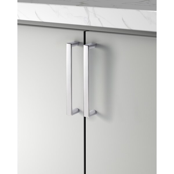 Sapphire Solar 5 in. (128 mm) Center-to-Center CTC, Modern Cabinet Pull (5-Pack) - SP-2042C-128-SN-5