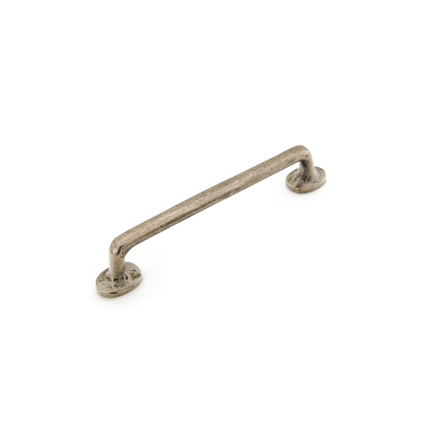 Schaub 6in Center to Center Mountain Cabinet Pull Italian Nickel Finish - 778-IN