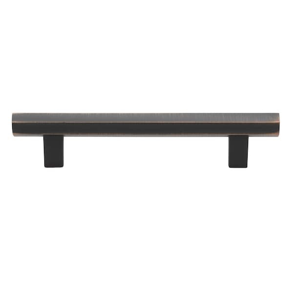 Gliderite Hardware 5-1/16 in. Center to Center Hexagon Bar Pull Oil Rubbed Bronze, 25PK - 4791-128-ORB-25
