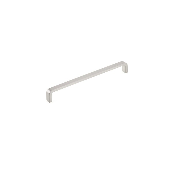 Richelieu 8 in. (203 mm) Center-to-Center Brushed Nickel Contemporary Drawer Pull - BP280195