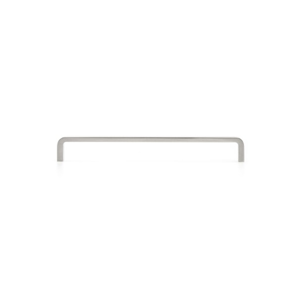 Richelieu 8 in. (203 mm) Center-to-Center Brushed Nickel Contemporary Drawer Pull - BP280195