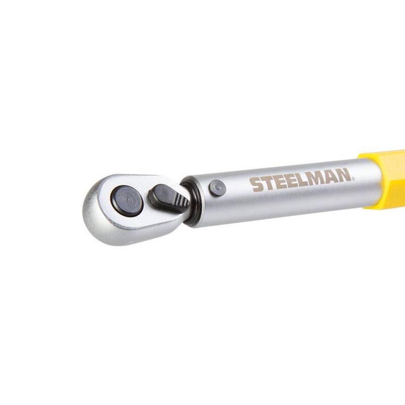 Steelman 1/4 in. Drive 30 in./lbs. - 150 in./lbs. Micro-Adjustable Torque Wrench - 96249