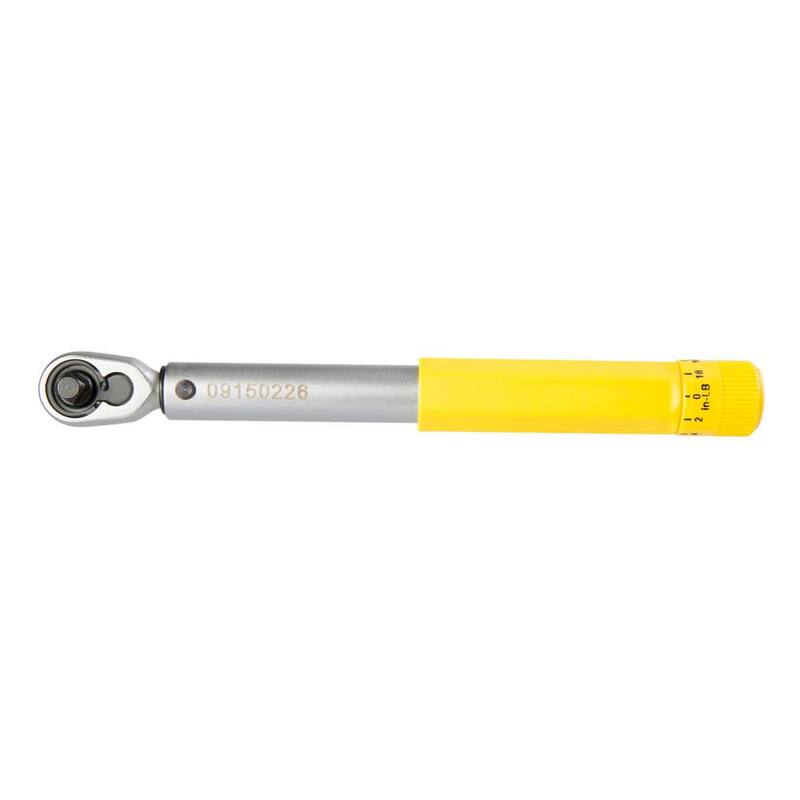 Steelman 1/4 in. Drive 30 in./lbs. - 150 in./lbs. Micro-Adjustable Torque Wrench - 96249