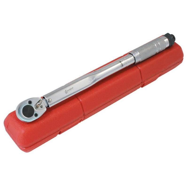 SUNEX TOOLS 3/8 in. Torque Wrench with Case - SUN9702A