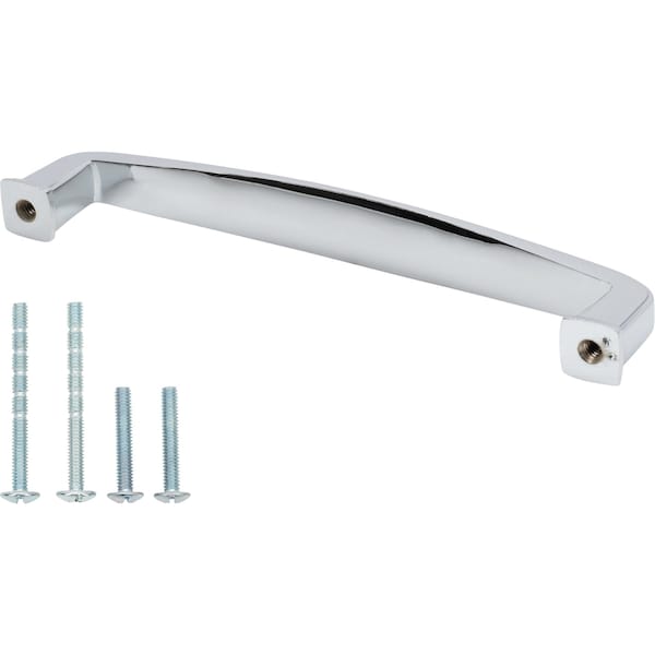 Designperfect 5-1/16'' Center-to-Center Handle Pull, Polished Chrome, 10PK - DPA10S874PC