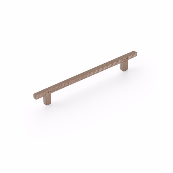 Schaub 160 mm Center to Center Quadrato Cabinet Pull Satin Bronze Finish - 20011-SBZ