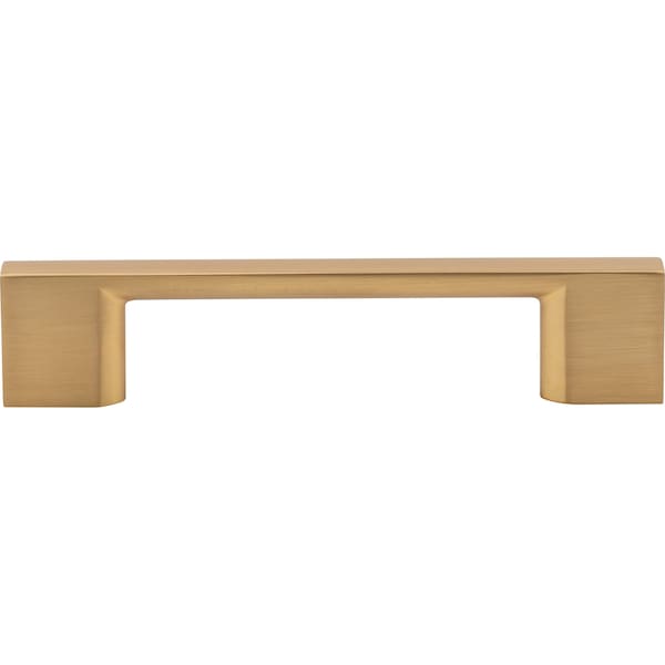 Designperfect 3-3/4'' Center-to-Center Square Cabinet Pull, Champagne Bronze/Gold, 25PK - DPA25S793CBZ