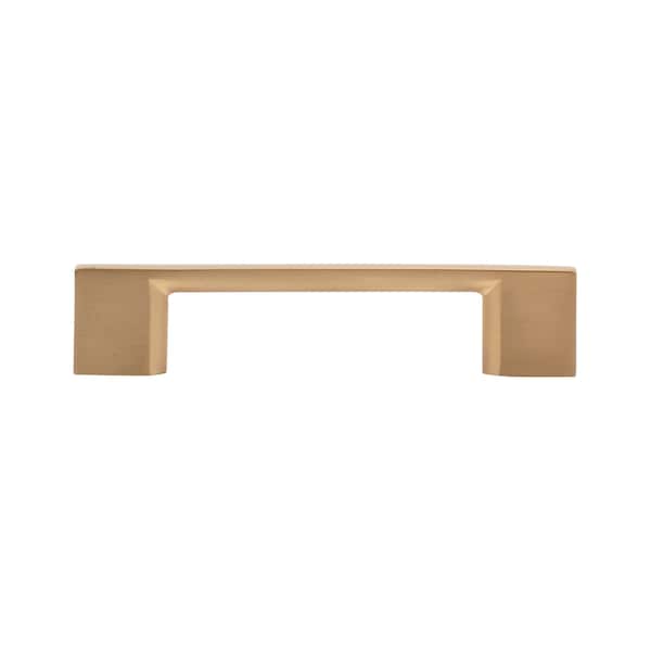 Designperfect 3-3/4'' Center-to-Center Square Cabinet Pull, Champagne Bronze/Gold, 25PK - DPA25S793CBZ