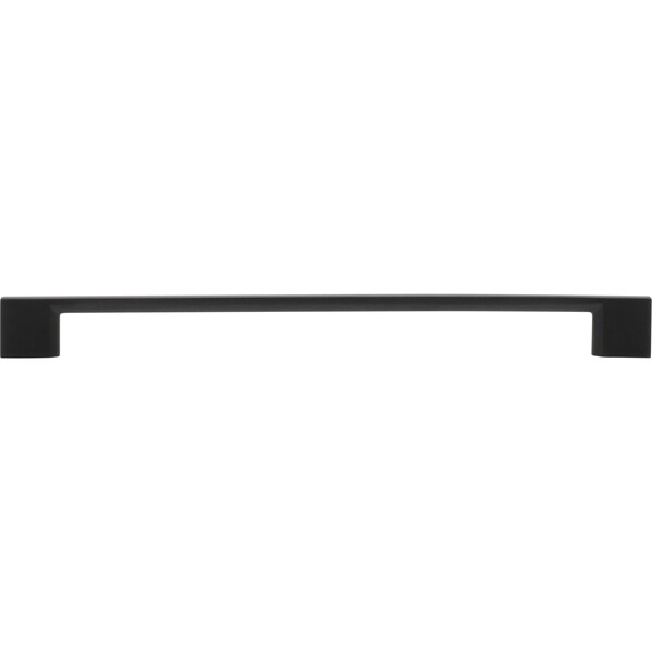 Designperfect 10-1/16'' Center-to-Center Handle Pull, Matte/Flat Black, 10PK - DPA10S799BLK