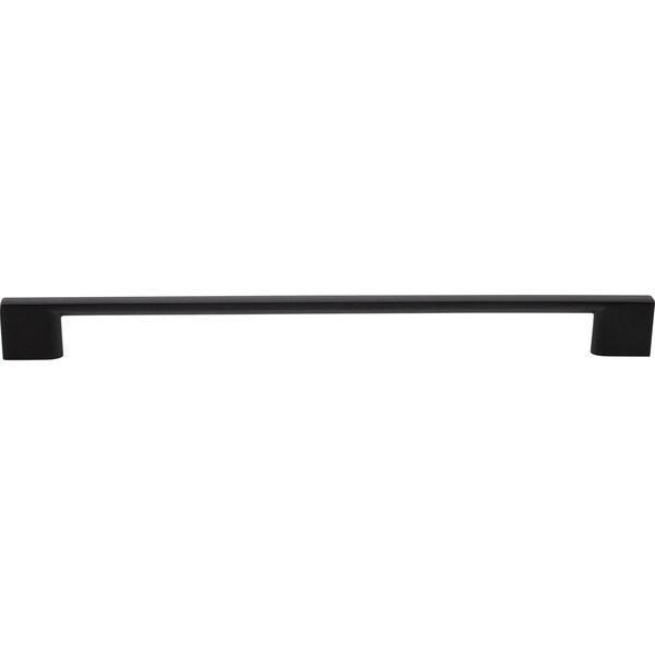 Designperfect 10-1/16'' Center-to-Center Handle Pull, Matte/Flat Black, 10PK - DPA10S799BLK