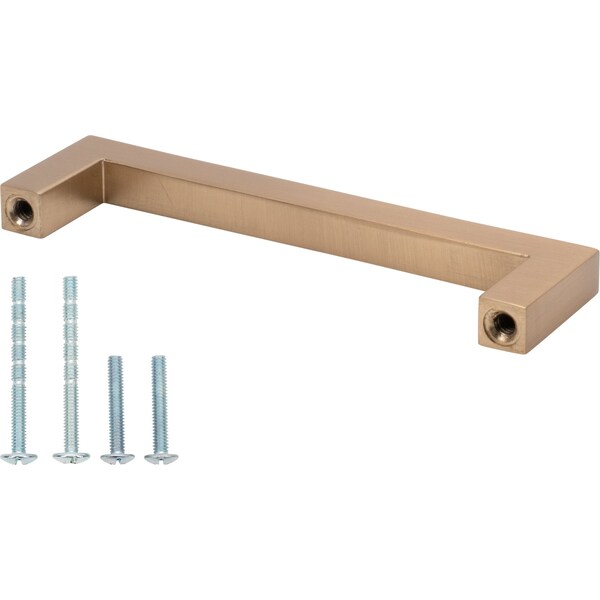 Designperfect 3-3/4'' Center-to-Center Handle Pull, Champagne Bronze/Gold - DPA-S353CBZ