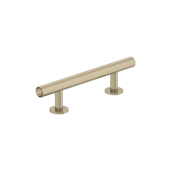 Amerock Radius 3 inch 76mm Center-to-Center Golden Champagne Cabinet Pull - BP37390BBZ