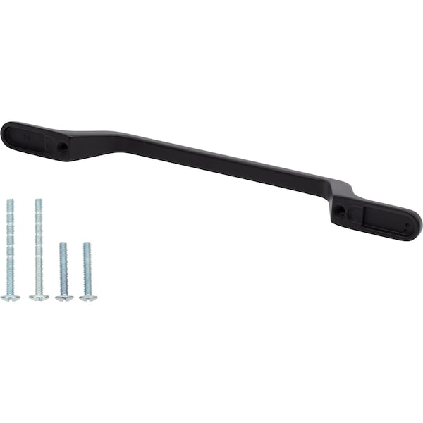 Designperfect 5-1/16'' Center-to-Center Handle Pull, Matte/Flat Black, 25PK - DPA25R984BLK