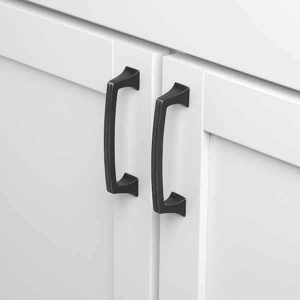 Gliderite Hardware 3-3/4 in. Center to Center Cabinet Base Pull - 87380-96-ORB, 5PK - 87380-96-ORB-5