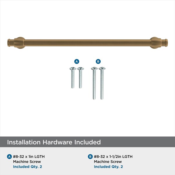 Amerock Winsome 8-13/16 in 224 mm Center-to-Center Champagne Bronze Cabinet Pull - BP36769CZ