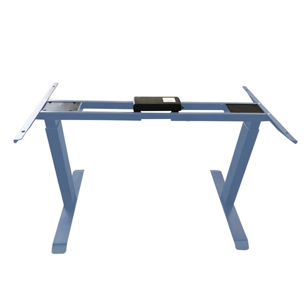 Uncaged Ergonomics Rise Up Dual Motor Electric Standing Desk Frame Legs 27.2-45.3" Gray - RU2G
