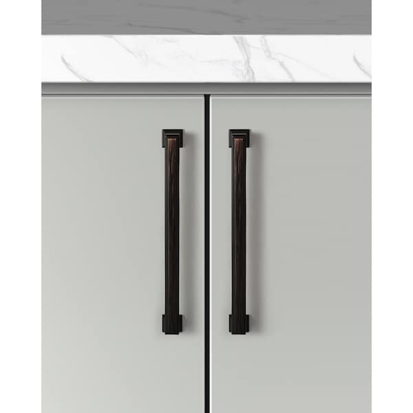 Sapphire Octa 7.5 in. (192 mm) Center-to-Center CTC, Modern Cabinet Pull (5-Pack) - SP-2044A-192-ORB-5