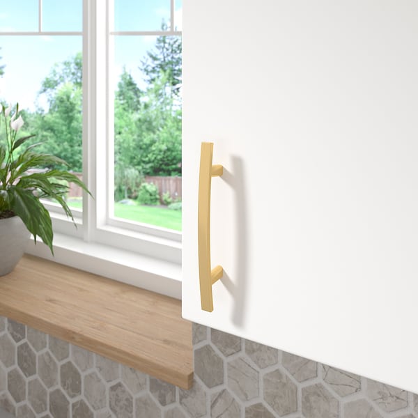 Richelieu Padova Collection 3 3/4-inch (96 mm) Satin Brass Transitional Rectangular Cabinet Bar Pull - BP65096160