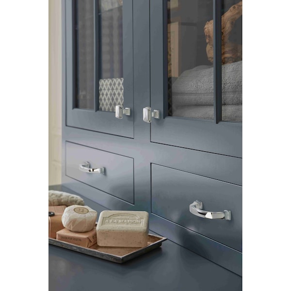 Amerock Revitalize 3 in 76 mm Center-to-Center Polished Chrome Cabinet Pull - BP5534326