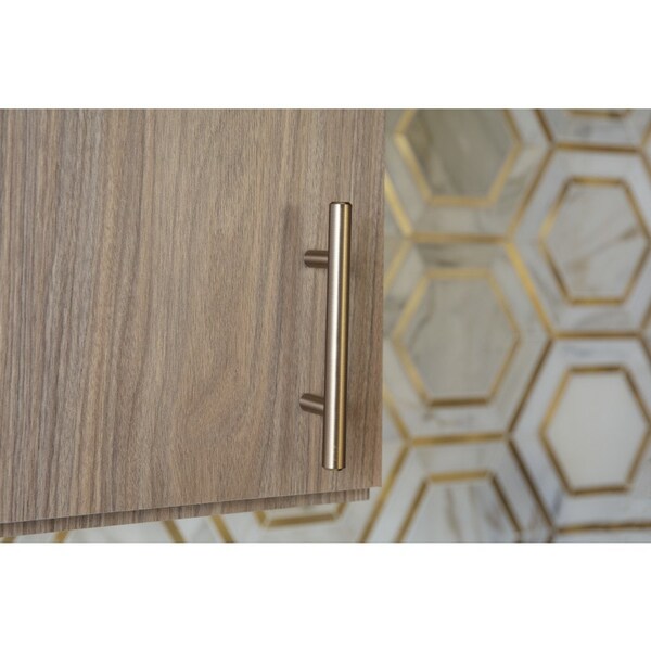Kasaware 136 mm (5-3/8") O.L. Cabinet Pull, 3" center to center, SBZ - K2943SBZ-2