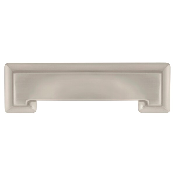 Hickory Hardware Cup Pull 3 Inch & 3-3/4 Inch (96mm) Center to Center - P3013-SN