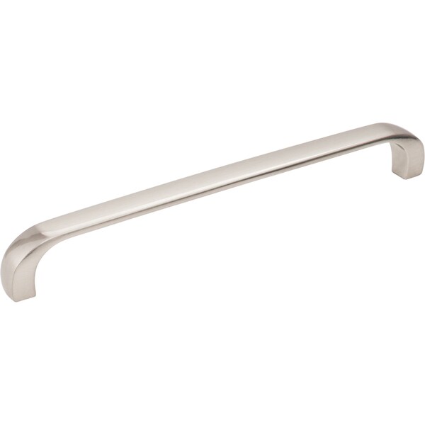 Elements By Hardware Resources 160 mm Center-to-Center Satin Nickel Square Slade Cabinet Pull - 984-160SN