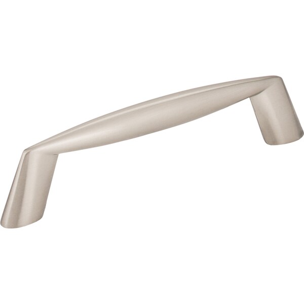 Elements By Hardware Resources 96 mm Center-to-Center Satin Nickel Zachary Cabinet Pull - 988-96SN