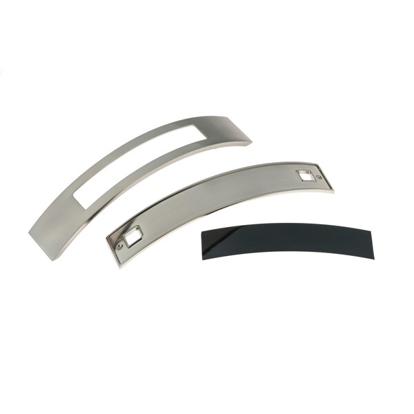Richelieu 5-1/16 in. (128 mm) Center-to-Center Brushed Nickel Contemporary Drawer Pull - BP8877128195