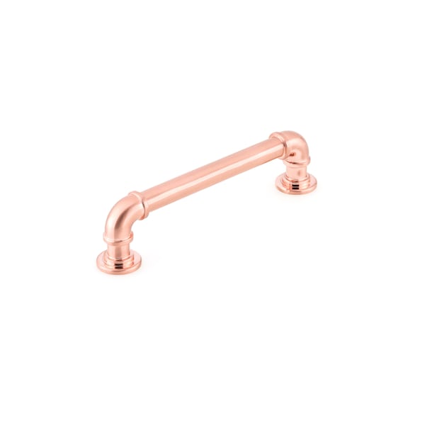 Richelieu 5 1/16 in (128 mm) Center-to-Center Rose Gold Eclectic Drawer Pull - BP2209128192