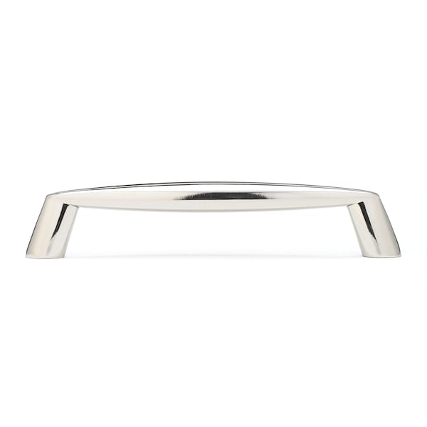 Richelieu 5-1/16 in. (128 mm) Center-to-Center Polished Nickel Contemporary Drawer Pull - BP805128180