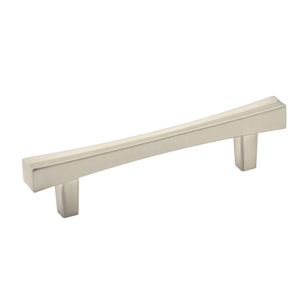 Richelieu 3-3/4 in. (96 mm) Center-to-Center Brushed Nickel Transitional Drawer Pull - BP722796195