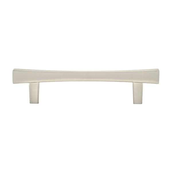 Richelieu 3-3/4 in. (96 mm) Center-to-Center Brushed Nickel Transitional Drawer Pull - BP722796195