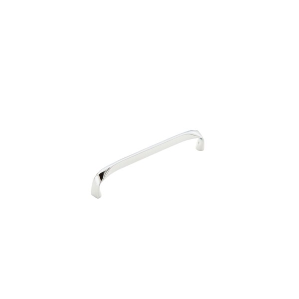 Schaub 6in Center to Center Arched Italian Contemporary Cabinet Pull Polished Chrome Finish - 512-26