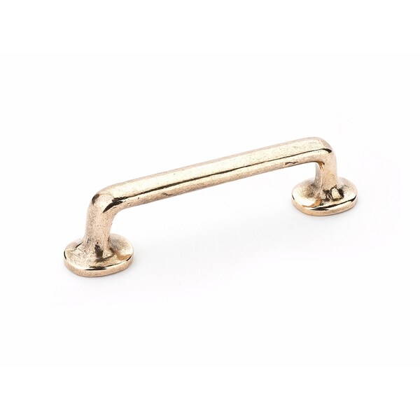 Schaub 4in Center to Center Mountain Cabinet Pull Natural Bronze Finish - 777-NB