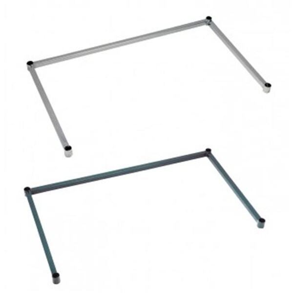 Focus Foodservice Focus Foodservice FFSF2460GN 24 in. x 60 in. 3 sided frame green epoxy - FFSF2460GN