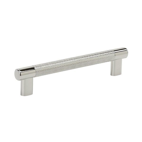 Amerock Bronx 6-5/16 in 160 mm Center-to-Center Polished Nickel Cabinet Pull - BP36559PN