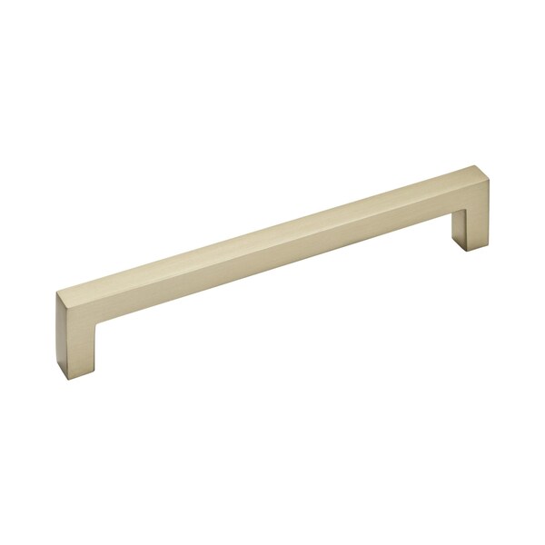 Amerock Monument 6-5/16 in 160 mm Center-to-Center Golden Champagne Cabinet Pull - BP36572BBZ