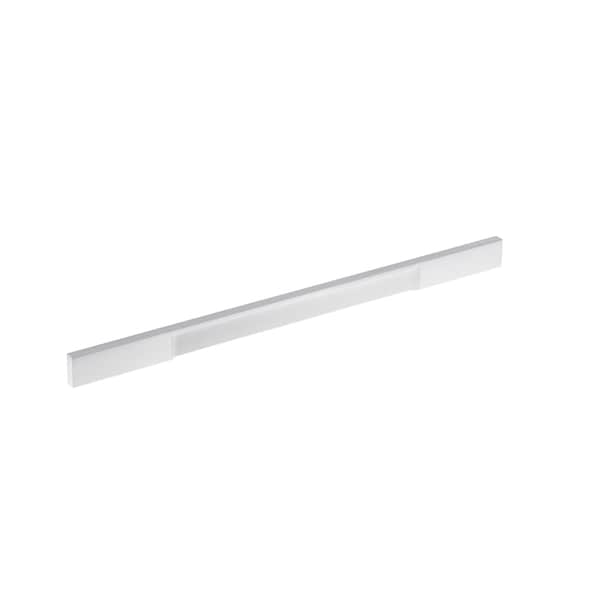 Richelieu 12 5/8 in (320 mm) Center-to-Center White Contemporary Drawer Pull - BP1310132030
