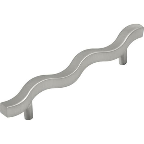Hd Euro-Contemporary 128 mm.- Wavy Pull- Satin Nickel - BWP2162 SN