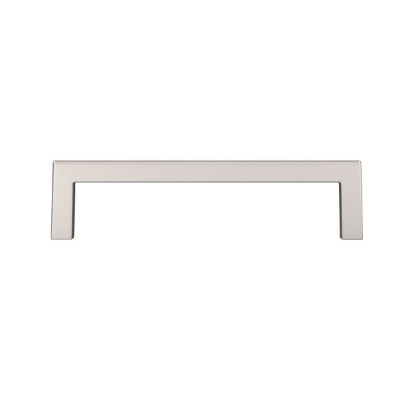 Richelieu Lambton Collection 5 1/16-inch (128 mm) Polished Nickel Modern Rectangular Cabinet Pull - BP873128180