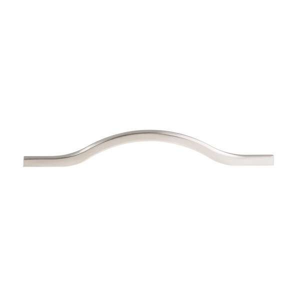 Richelieu 5 1/16 in (128 mm) Center-to-Center Brushed Nickel Contemporary Drawer Pull - BP8777128195